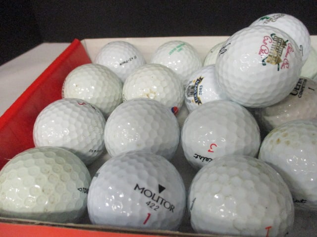 Collector Golf Ball Grouping (New & Old) - 2