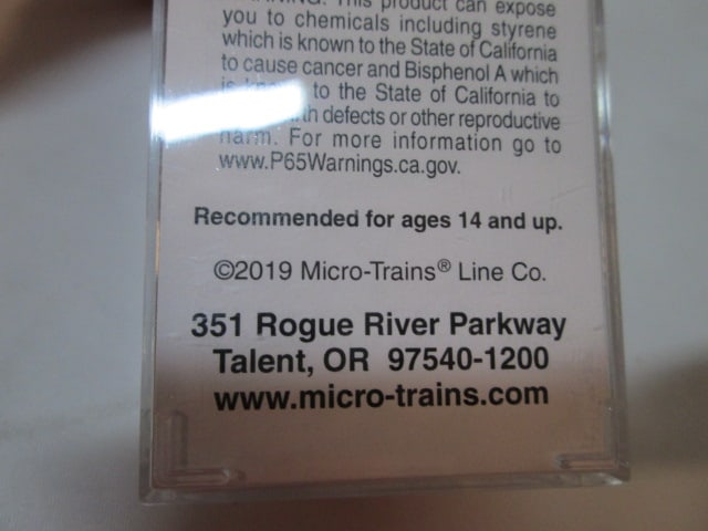 Four Micro-Trains Line 1:60 N Scale Electric Train Cars in Original Boxes - 7