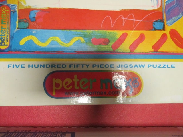 1999 Sealed Peter Max 550 Piece Jigsaw Puzzle - 2