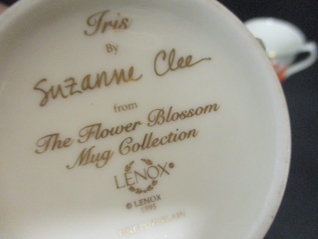 Four Lenox Suzanne Clee The Flower Blossom Mug Collection Mugs - 7