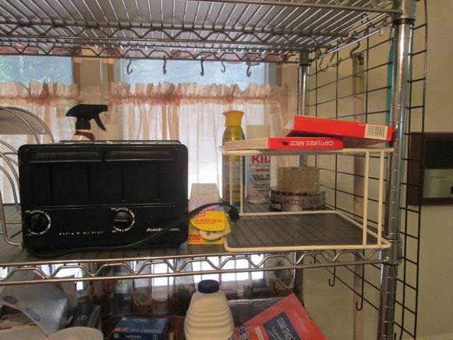Stainless 5 Tier Portable Shelf Unit and Contents - 3