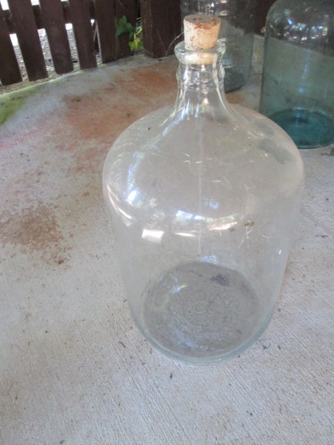 Owens-Illinois Glass Co. 5 Gallon Carboy with Cork Stopper - 3