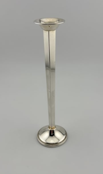 Petite Single Cartier Weighted Sterling Silver Candle Stick Holder (1 of 7)