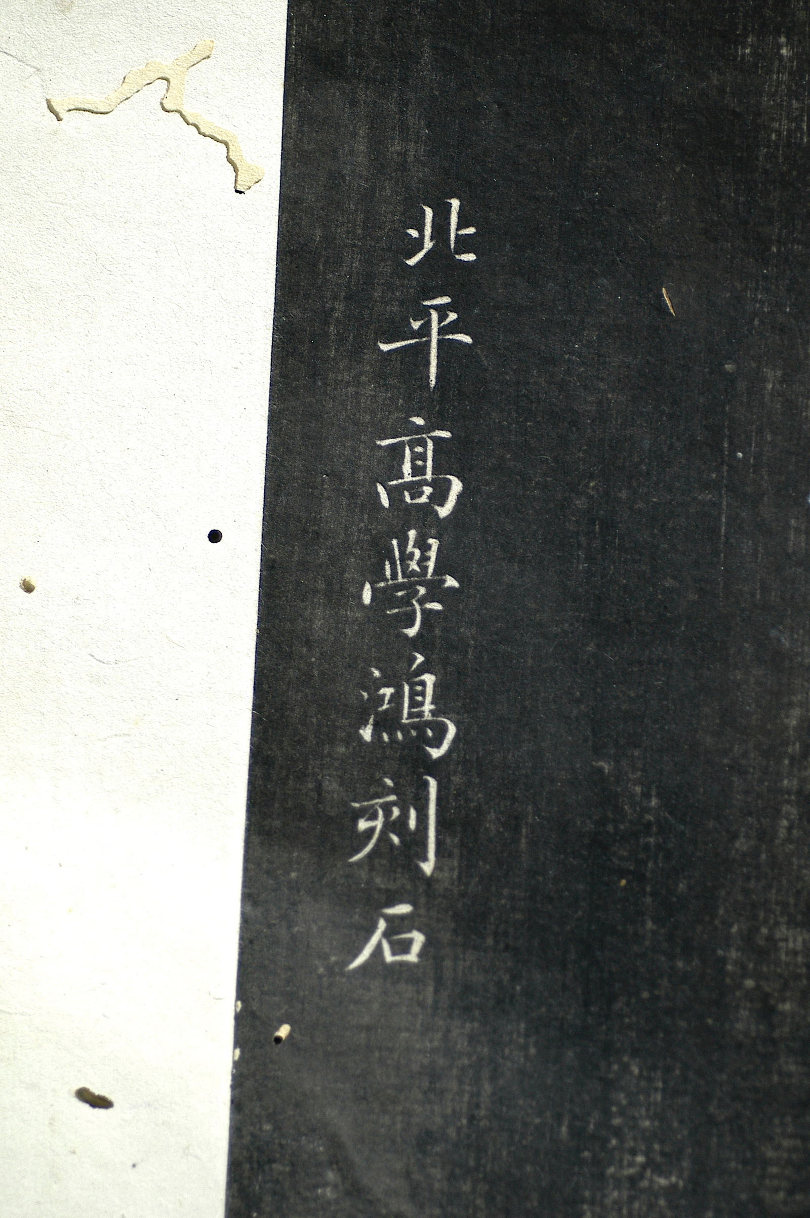 Feng Wenwei Small Regular Script Epitaph Rubbing - 8