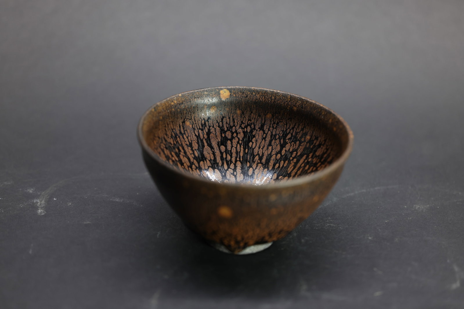 A Rare 'Jian' 'Oil-Spot' Tea Bowl, Song Dynasty (1 of 7)