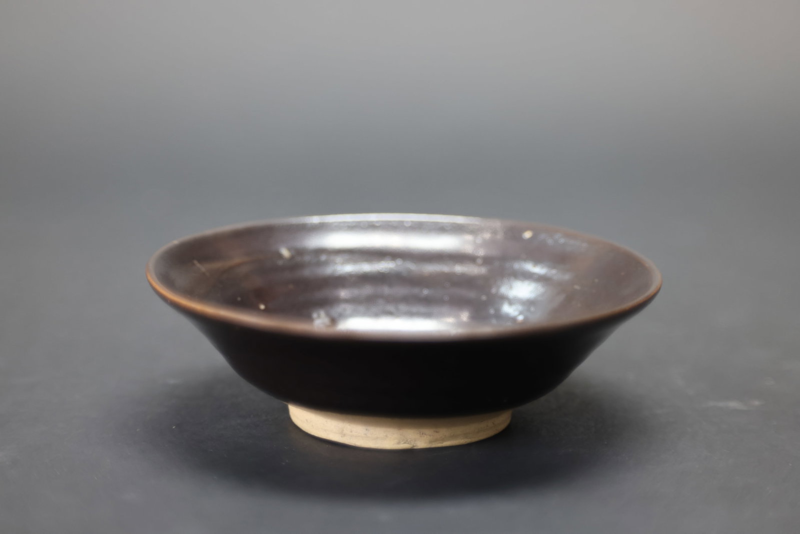 Yuan–Ming Dynasty Black-Glazed Small Tea Bowl (1 of 6)