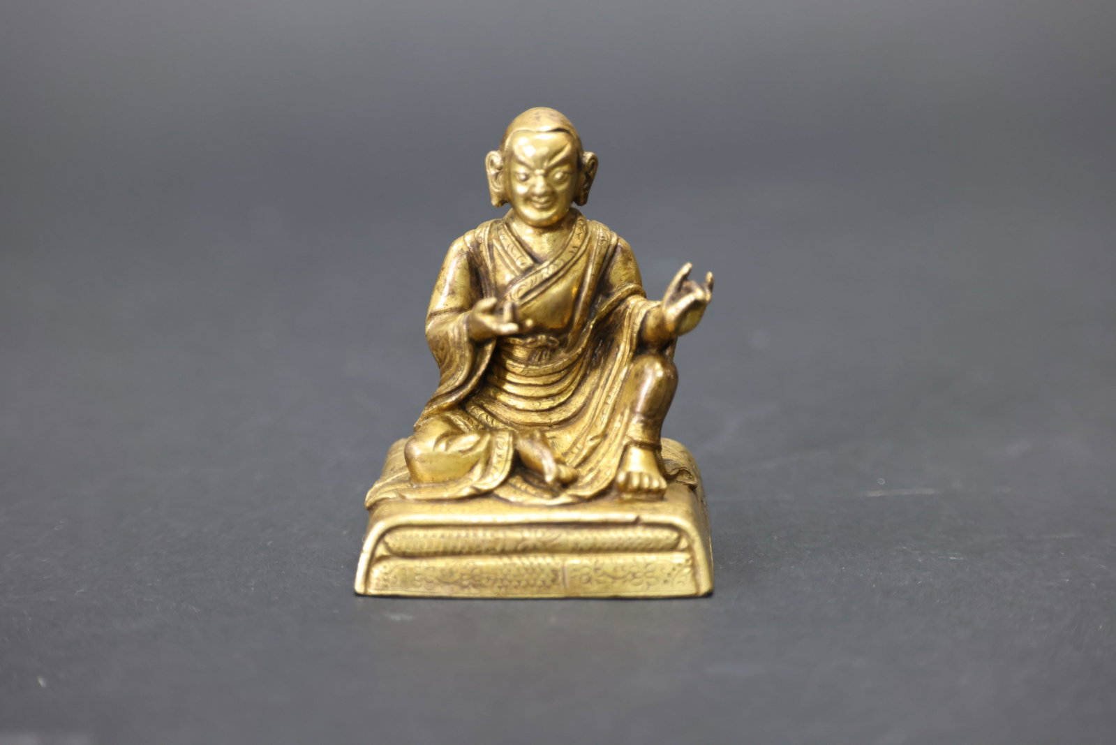 Qing Dynasty Gilt-Bronze Buddha (1 of 8)