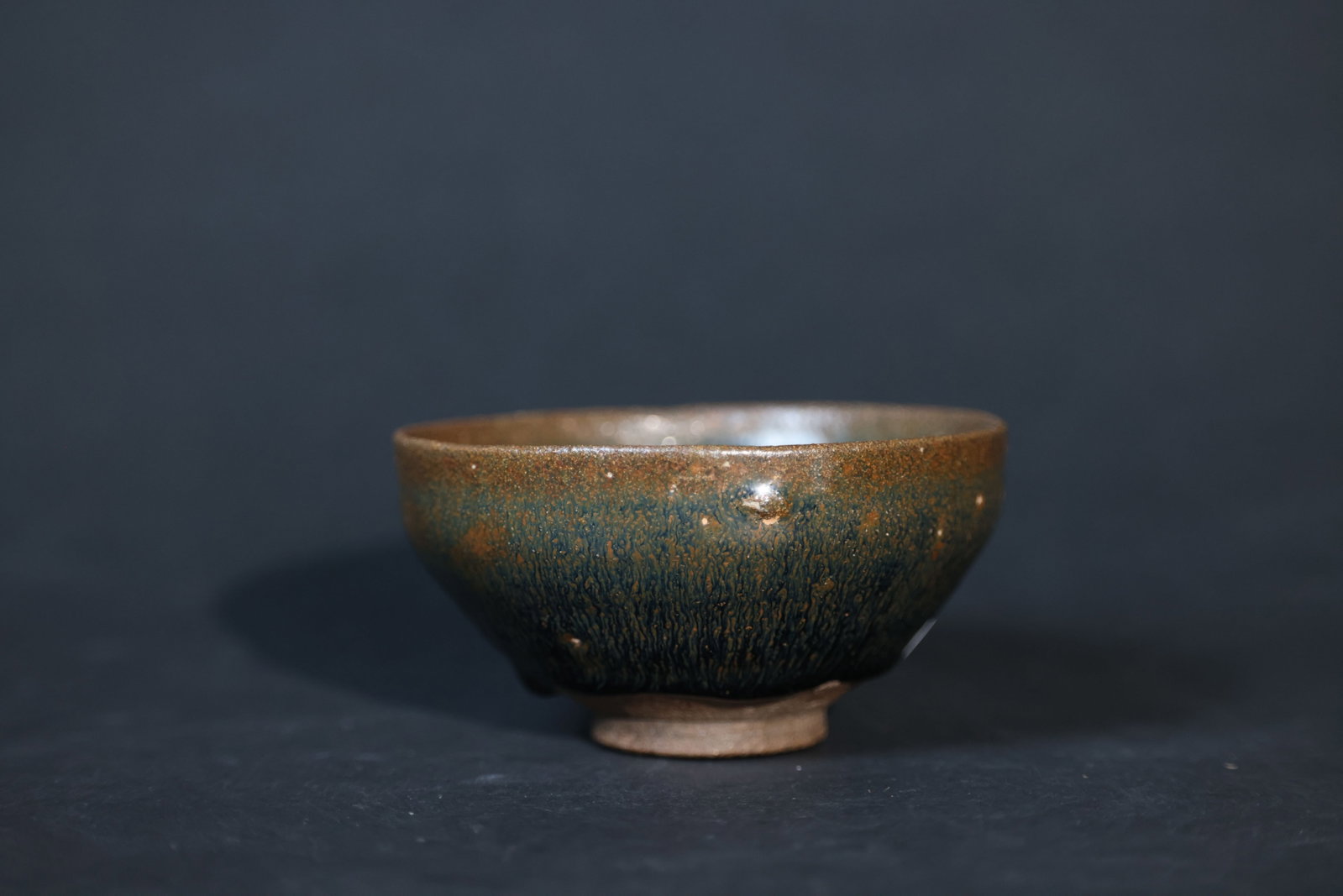Song Dynasty Jian Ware "Hare's Fur" Narrow-Mouthed Tea Bowl (1 of 10)