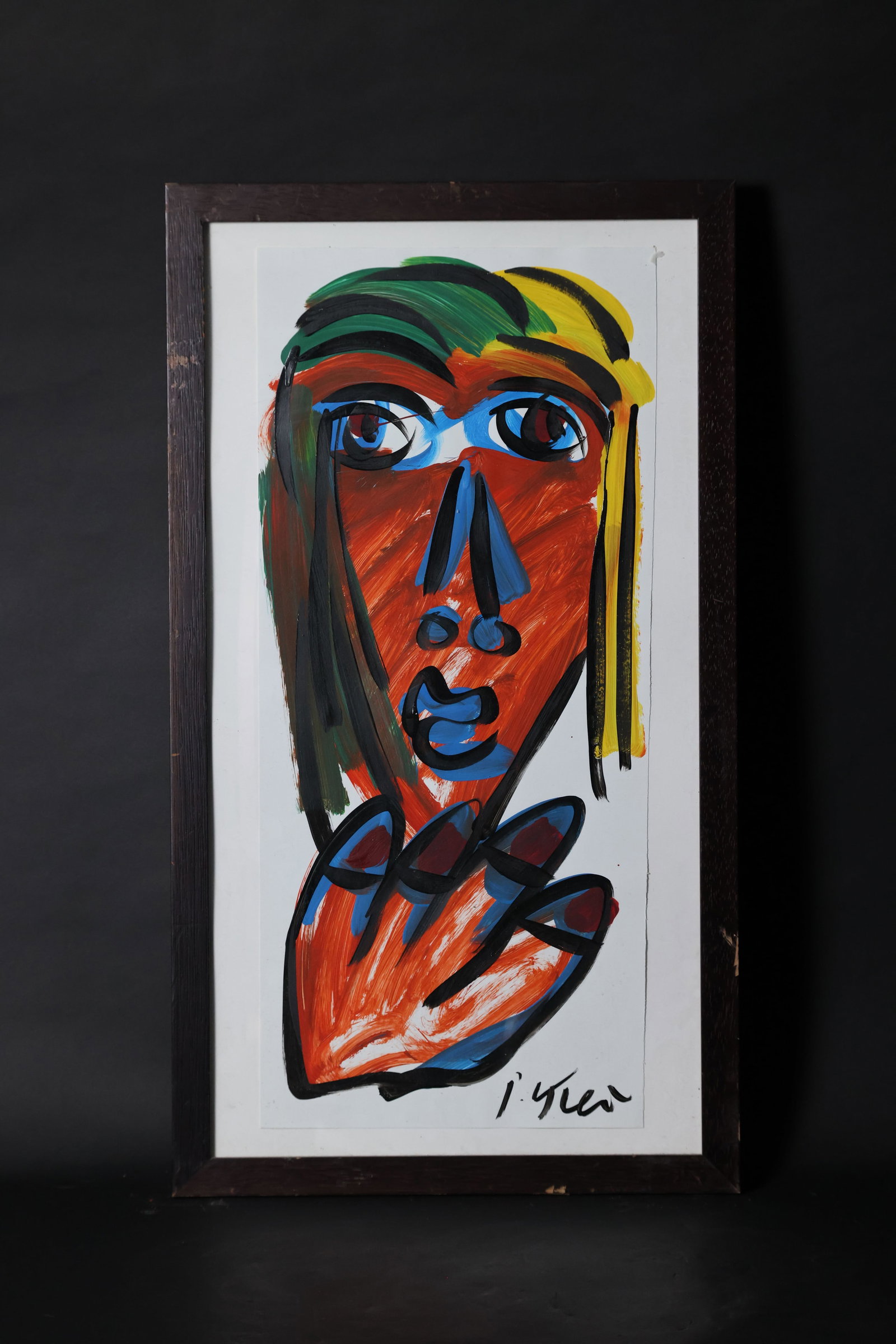 Portrait of a Figure with Hand to Cheek (1 of 10)