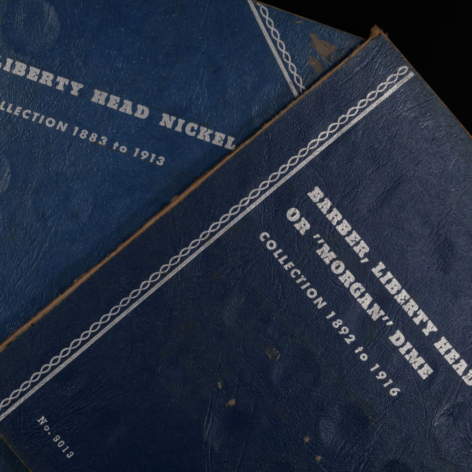 Two Liberty Head Coin Albums - 1x 5c, 1x 10c - EMPTY (1 of 1)