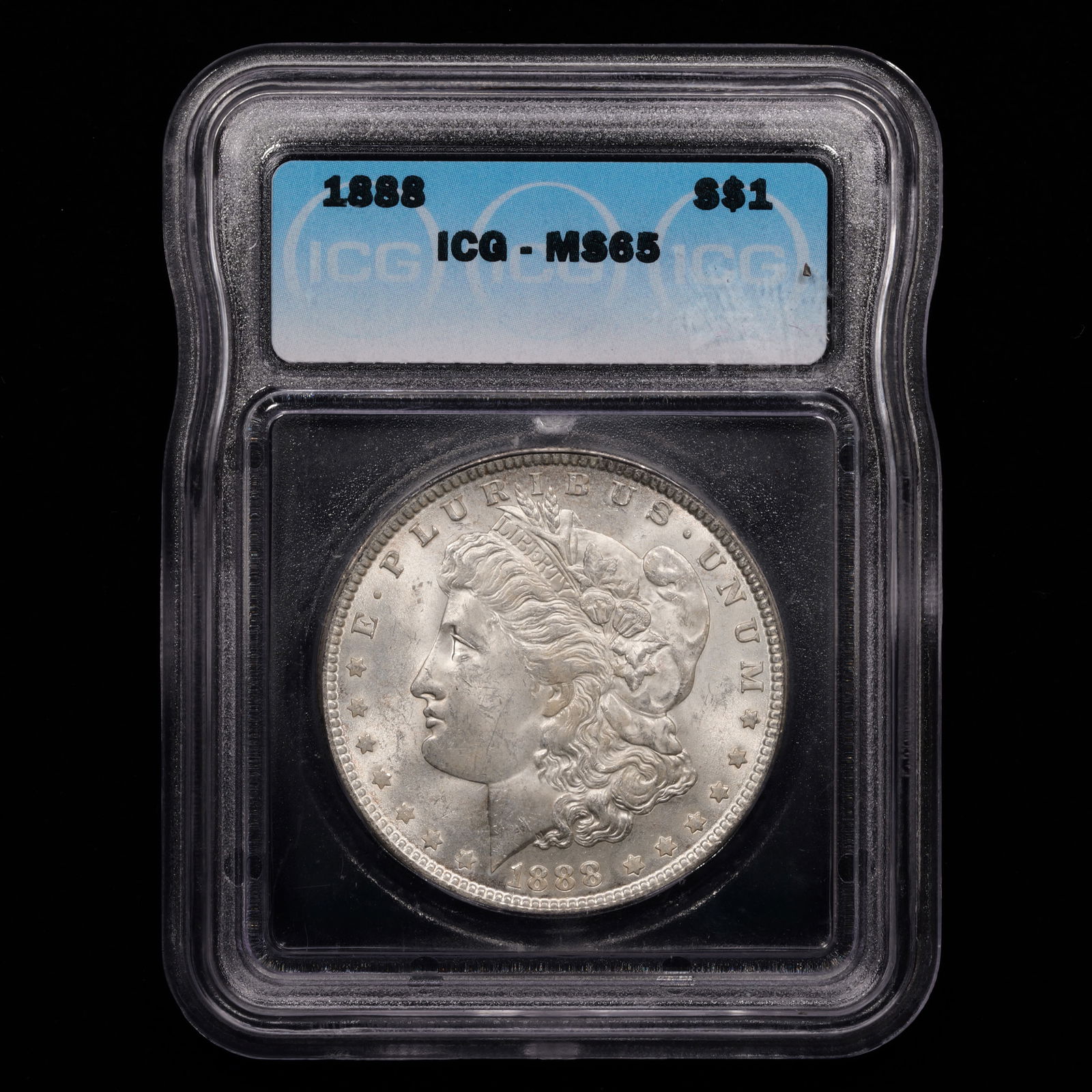 1888 Morgan Silver Dollar $1 - ICG GRADED MS65 (1 of 4)