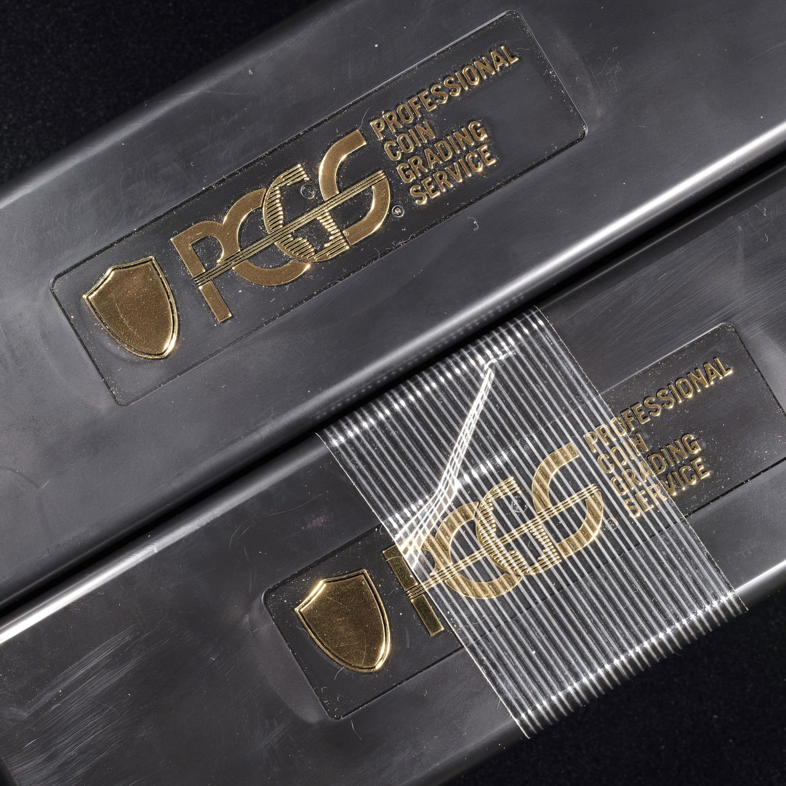 Two Official PCGS Slab Holder Boxes - Each holds 20 slabs (1 of 1)