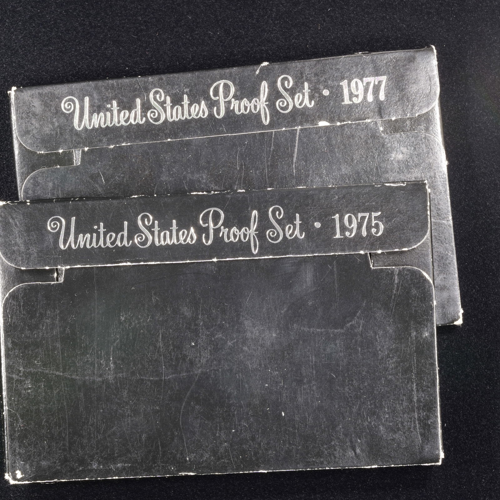 1975 and 1977 US Proof Sets in Original Government Packaging (1 of 1)
