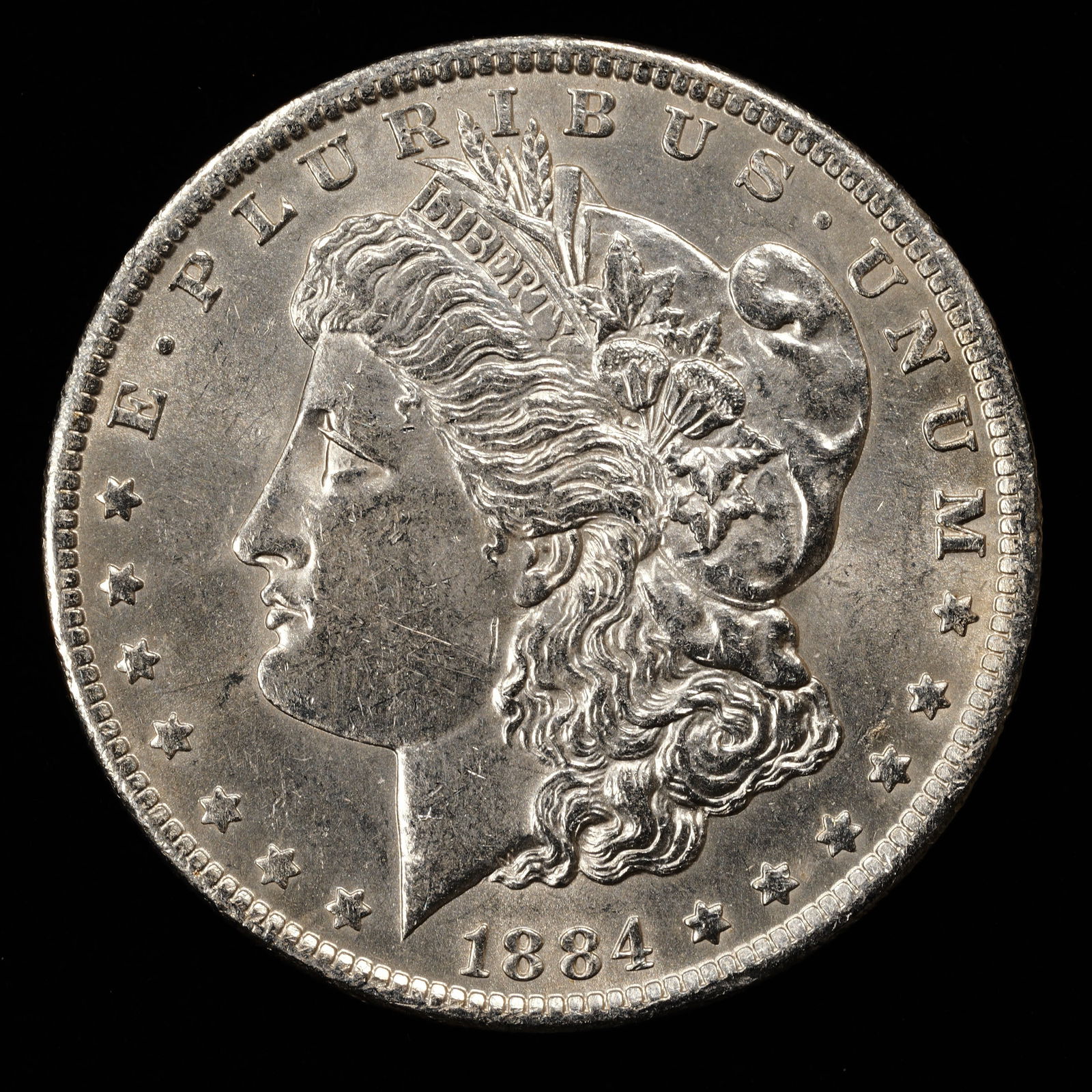 1884-O Morgan Silver Dollar - $1 - Brilliant Uncirculated (1 of 2)