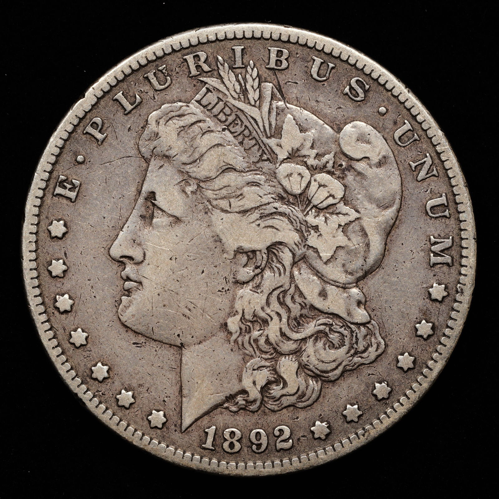 *HIGHLIGHT* 1892-S Morgan Silver Dollar - $1 - Fine to Very Fine *KEY DATE* (1 of 2)
