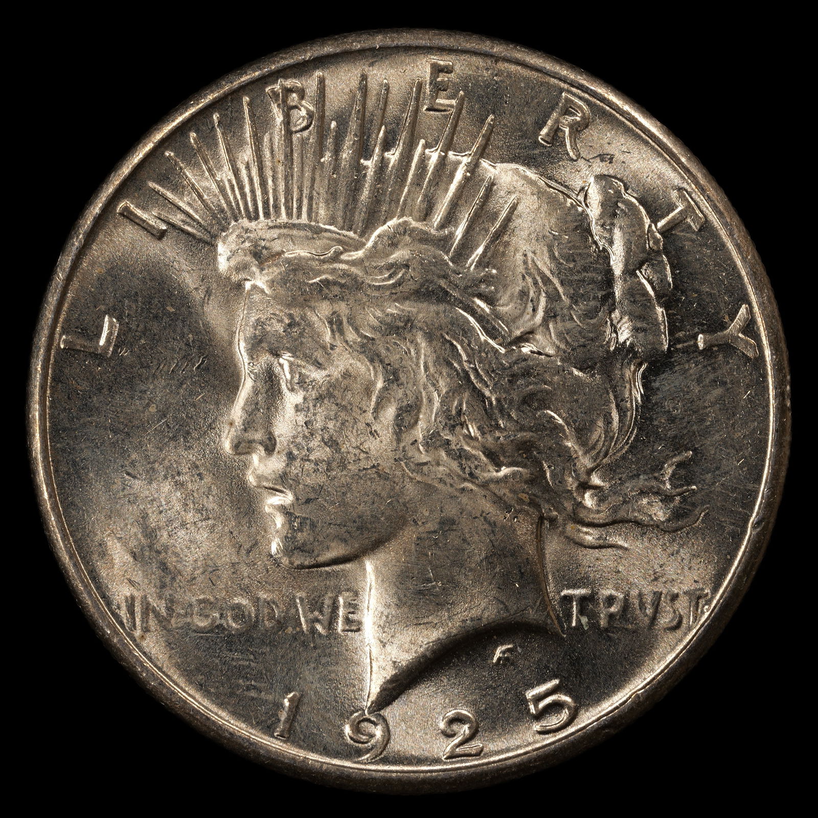 1925 Peace Silver Dollar - $1 - Choice Brilliant Uncirculated (1 of 2)