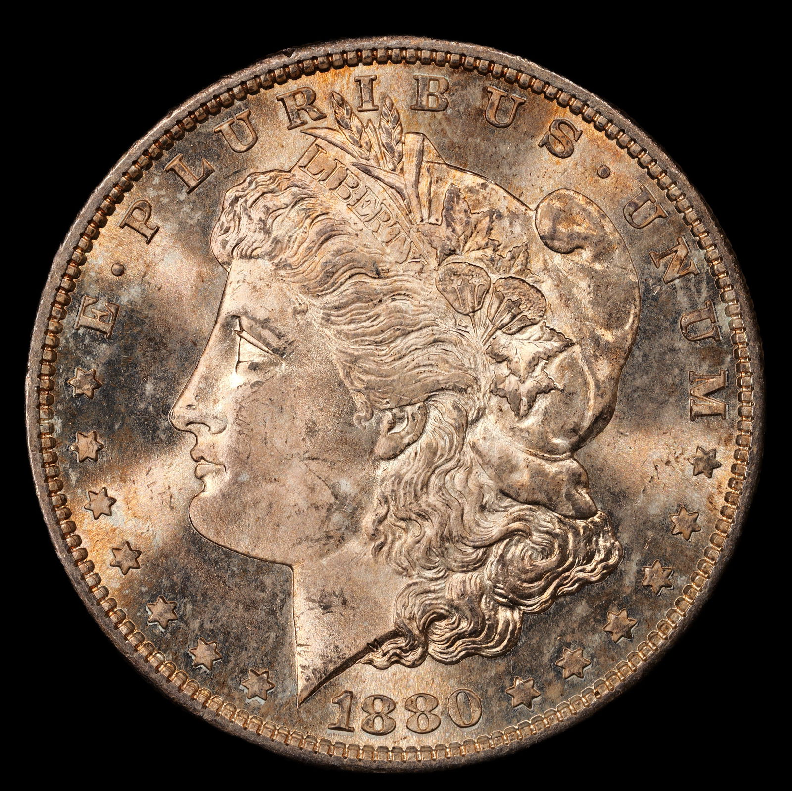 1880-S Morgan Silver Dollar - $1 - Choice Brilliant Uncirculated (1 of 2)