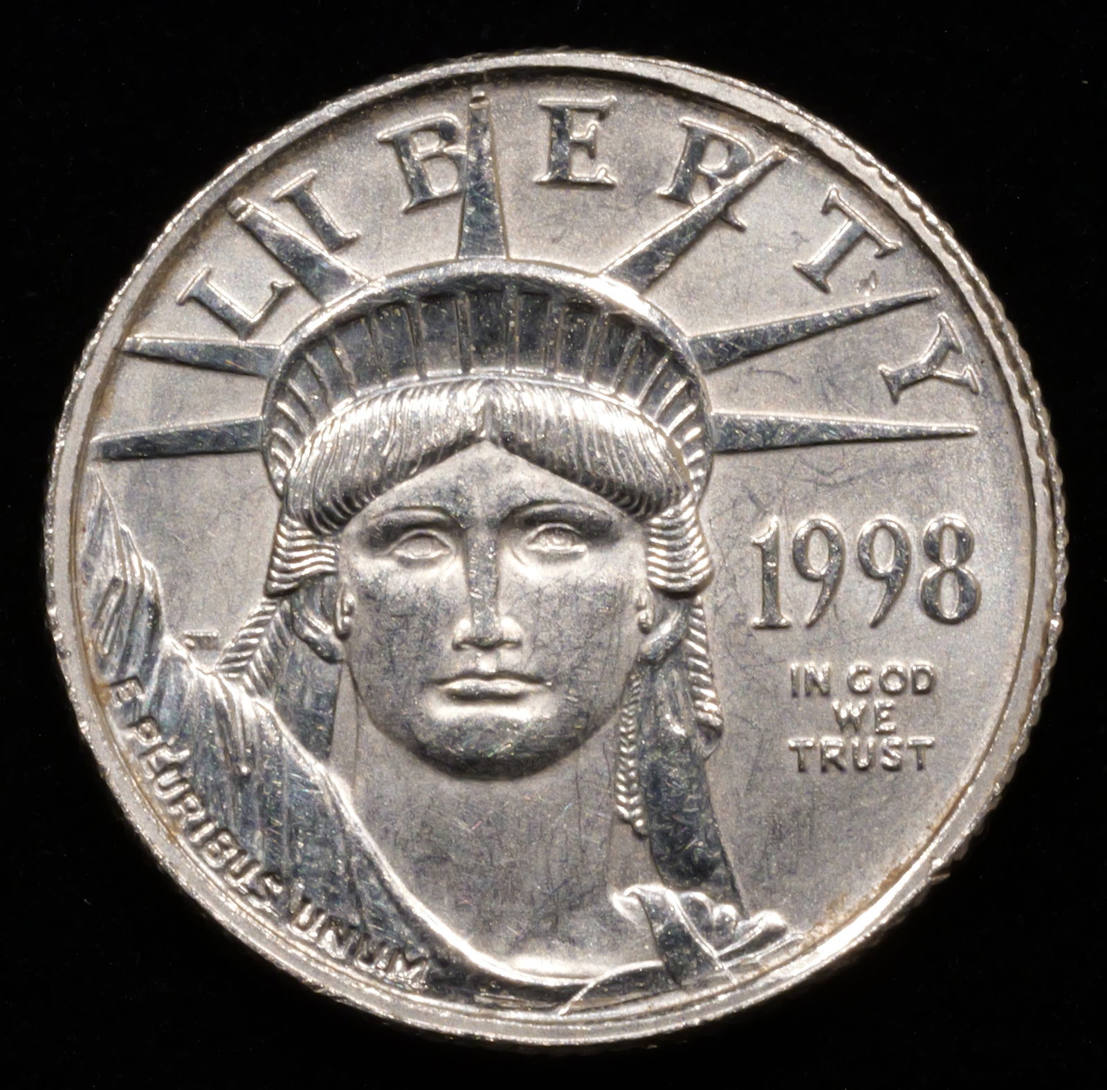 *HIGHLIGHT* 1998 Platinum Eagle - $10 - Brilliant Uncirculated (1 of 2)