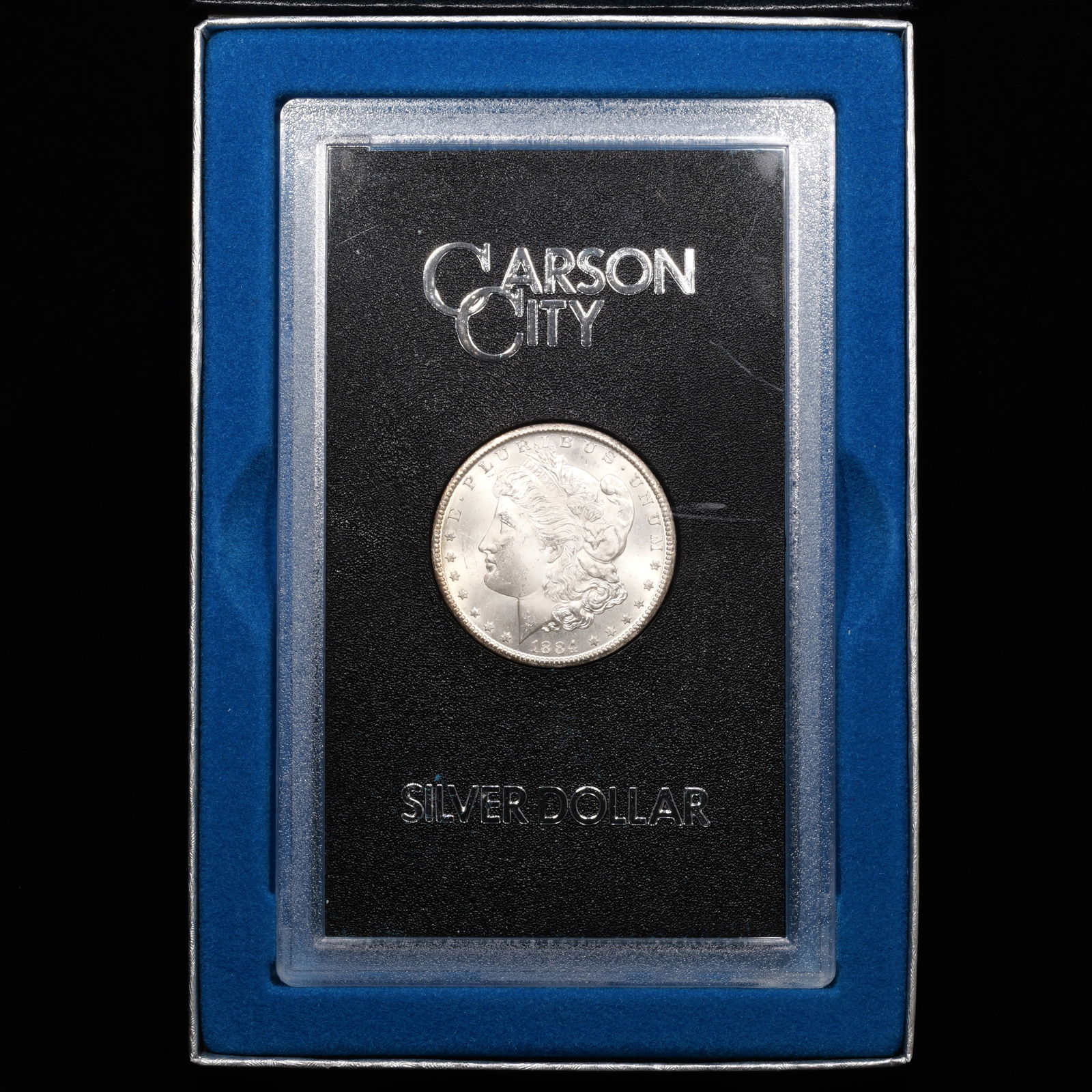 *HIGHLIGHT* 1884-CC GSA Morgan Silver Dollar $1 - Choice Plus Brilliant Uncirculated *GSA Hoard* (1 of 6)