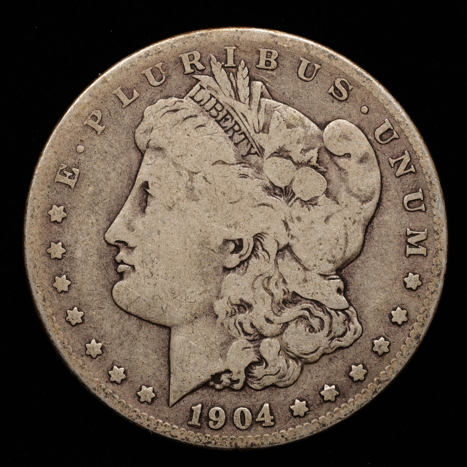 1904-S Morgan Silver Dollar - $1 - Very Good *KEY DATE* (1 of 2)