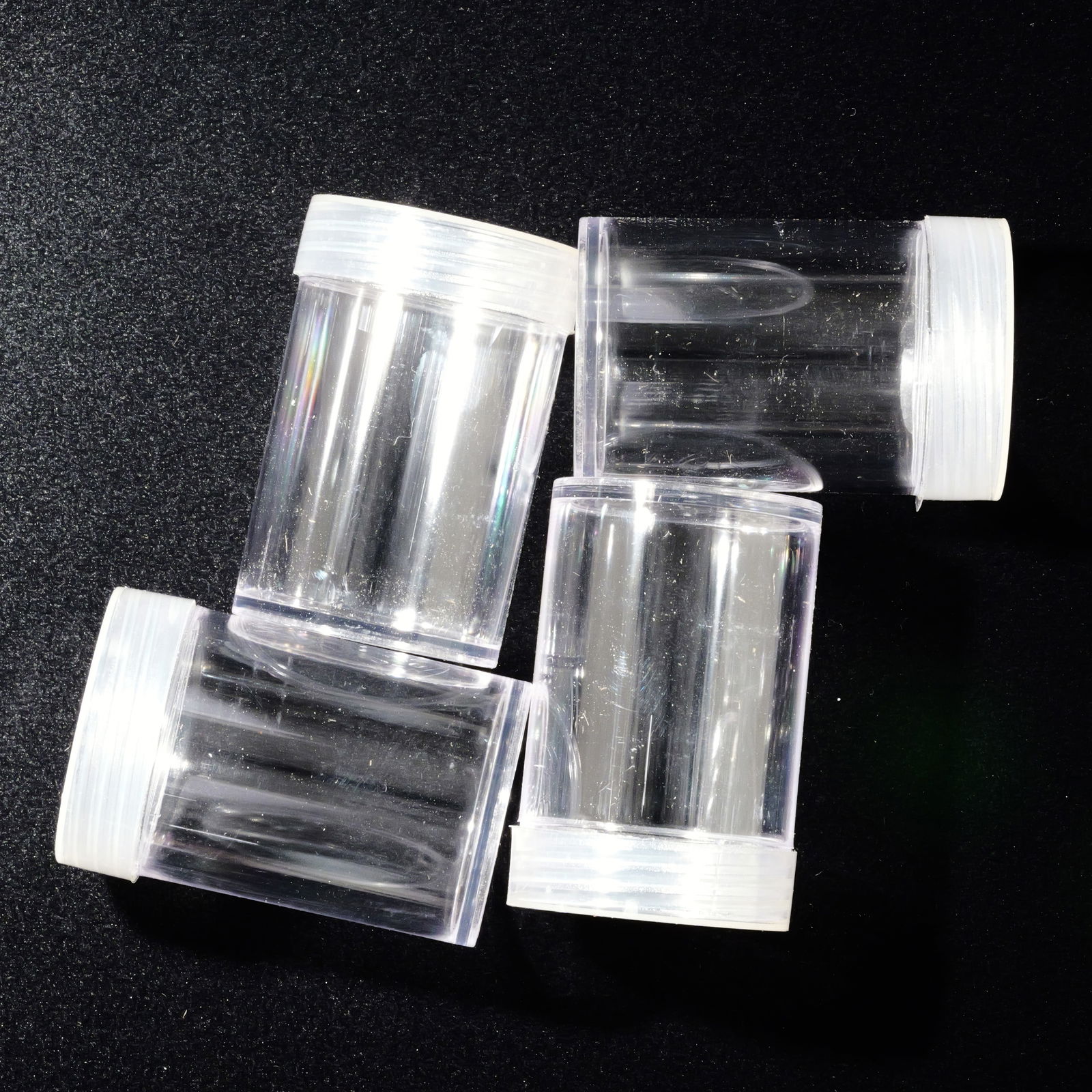 Four Whitman Round Large Dollar Tubes - 25c - New (1 of 1)