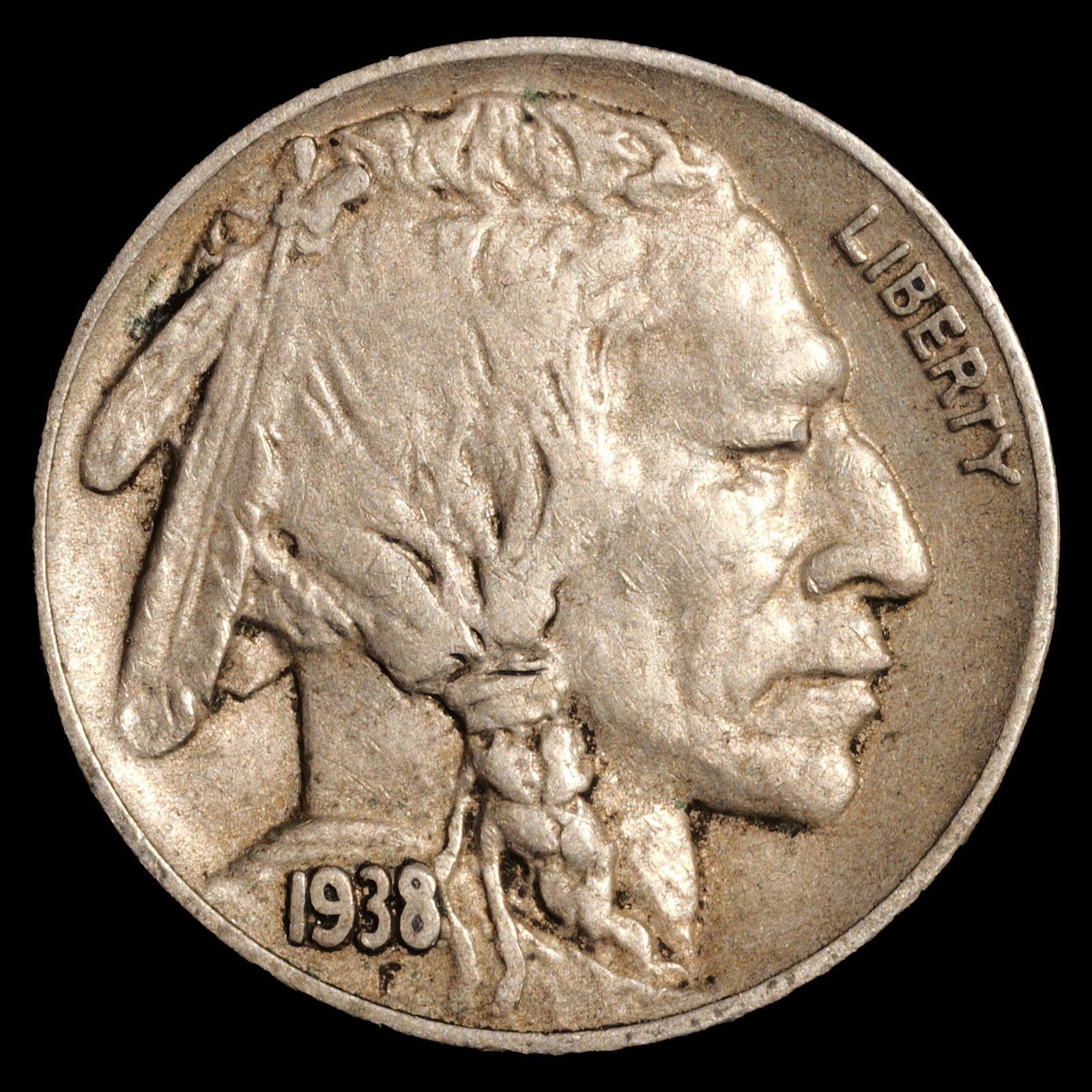 1938-D Buffalo Nickel - 5c - About Uncirculated *BETTER DATE* (1 of 2)