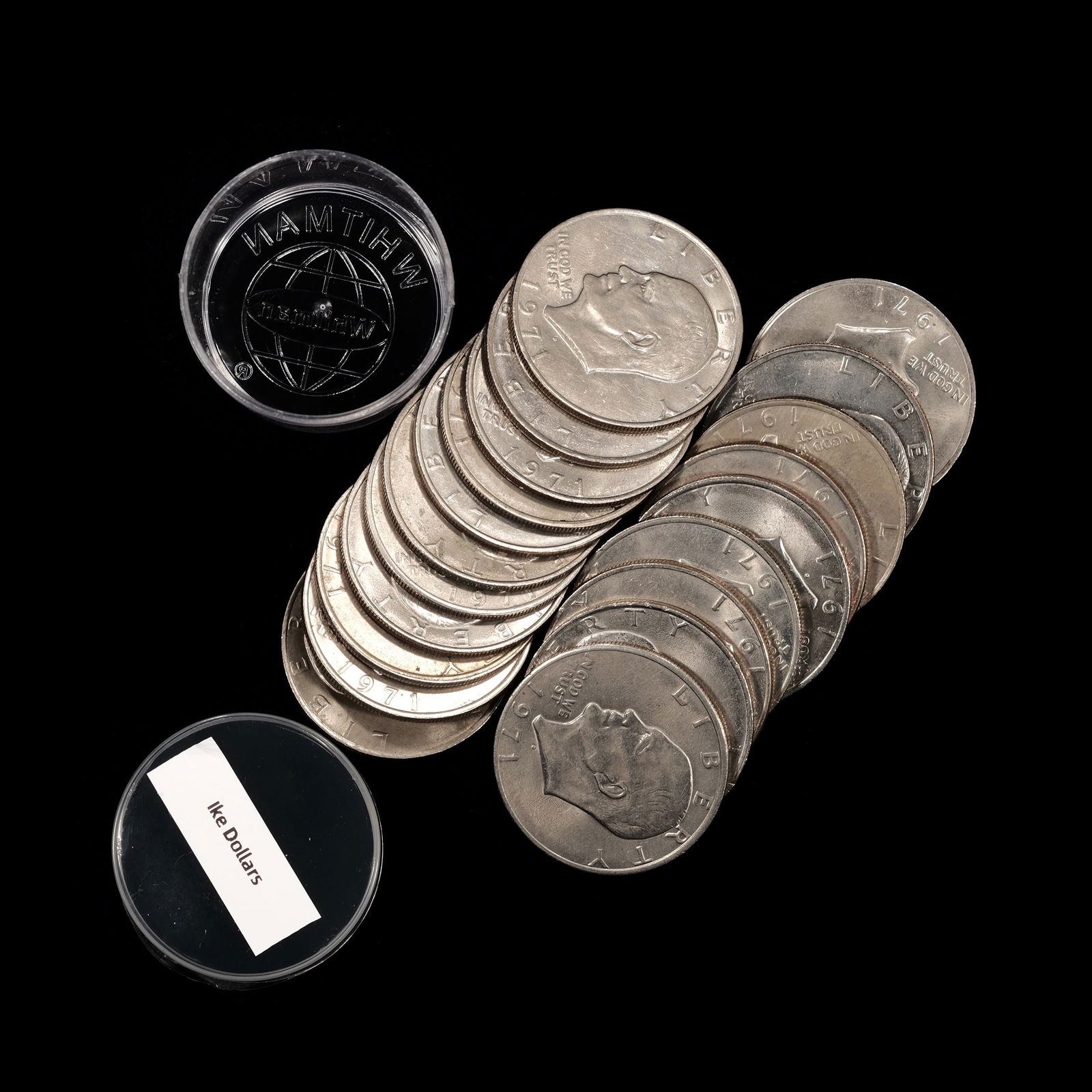 Full Roll of 1976 Clad Ike Dollars - $1 - Mixed Grades - About Unc to Brilliant Unc (1 of 2)