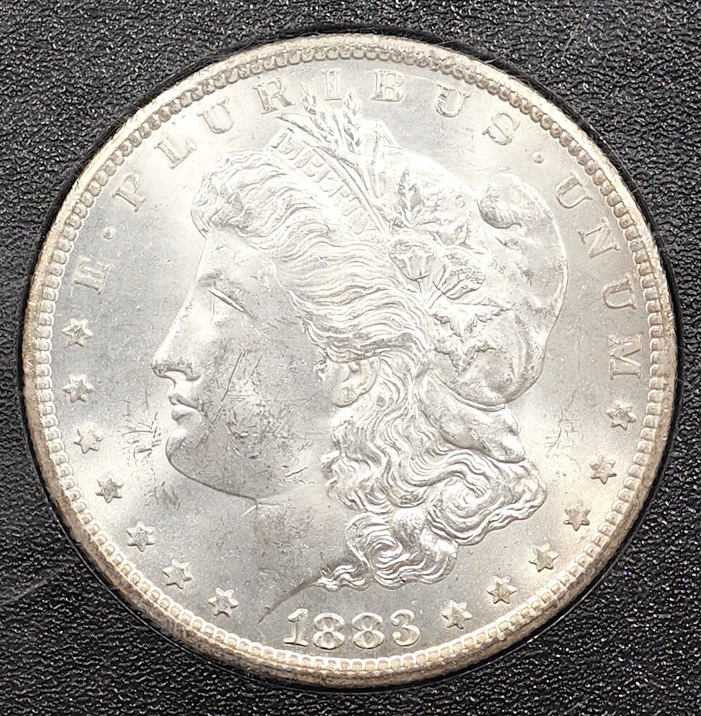 *HIGHLIGHT* 1883-CC GSA Morgan Silver Dollar $1 *GSA Hoard* (1 of 4)