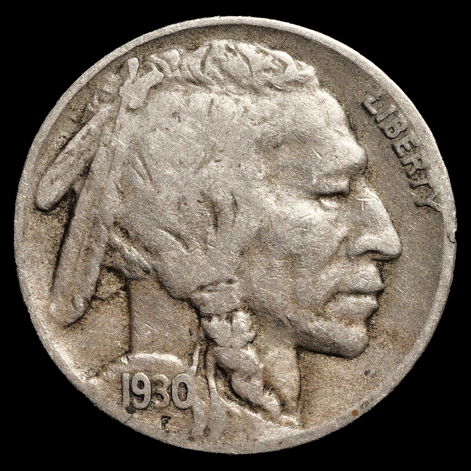1930-S Buffalo Nickel - 5c - Very Fine: Buffalo Low Estimate: 25.00 High Estimate: 35.00