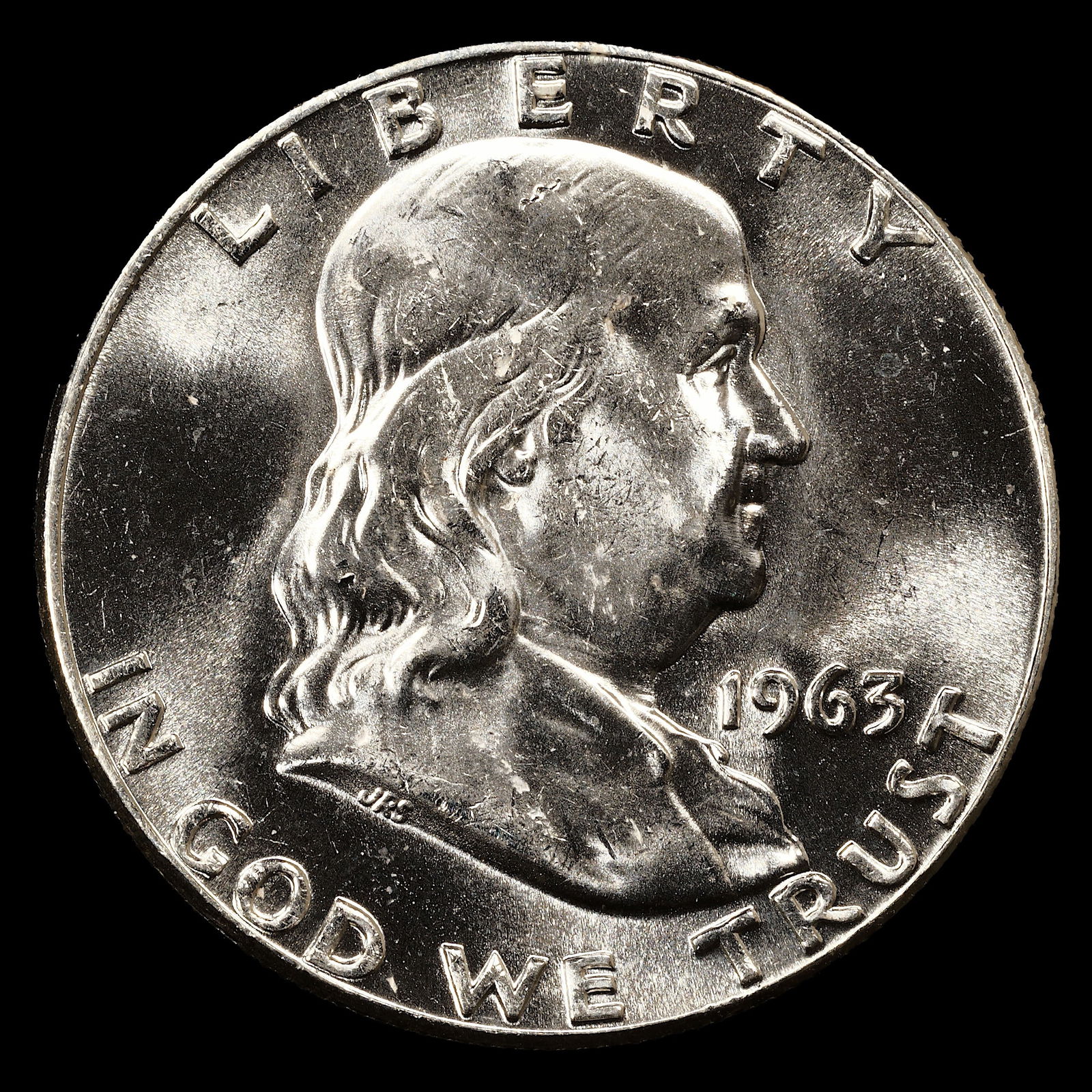 1963 Franklin Half Dollar - 50c - Choice Brilliant Uncirculated (1 of 2)