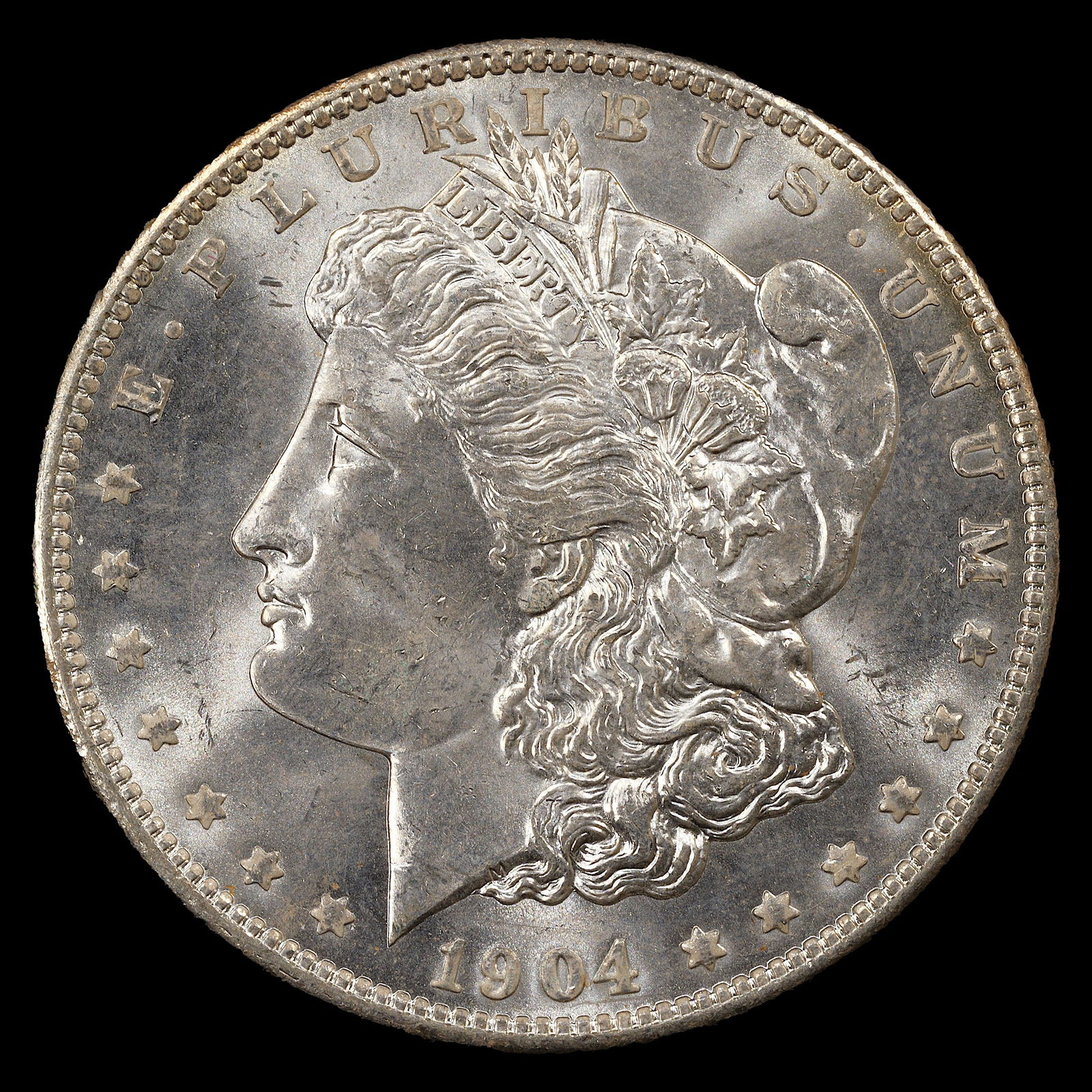 1904-O Morgan Silver Dollar - $1 - Choice Brilliant Uncirculated (1 of 2)