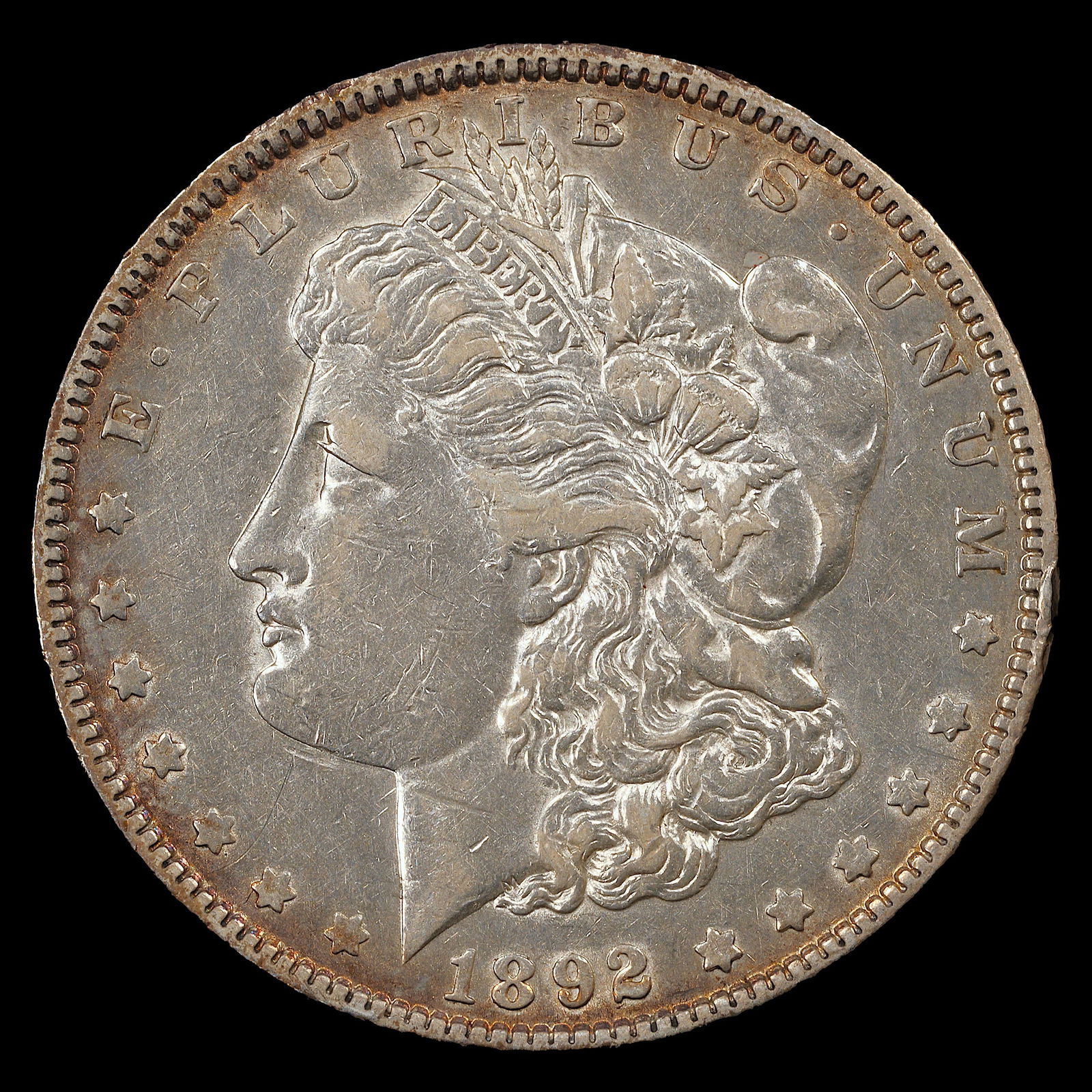 1892 Morgan Silver Dollar - $1 - Extra Fine Plus *KEY DATE* (1 of 2)