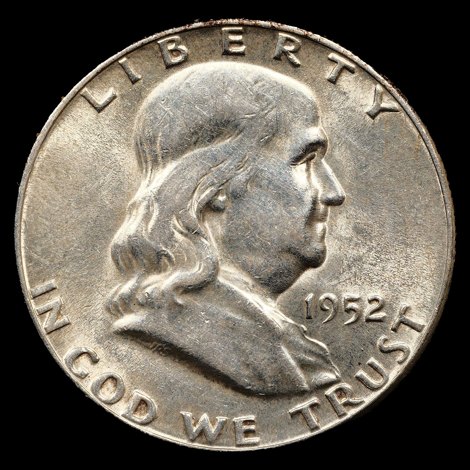 1952 Franklin Half Dollar - 50c - Choice About Uncirculated (1 of 2)