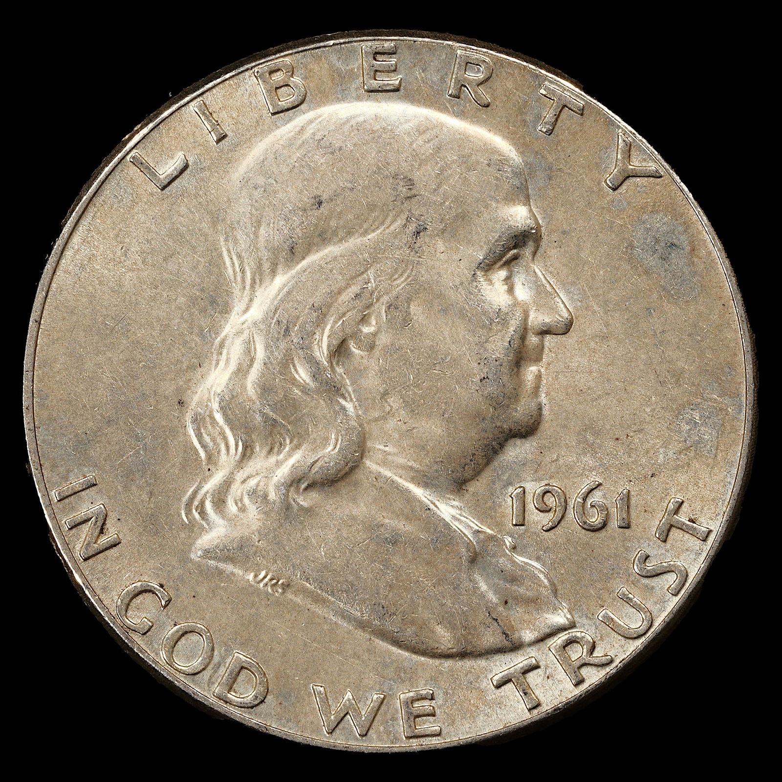 1961 Franklin Half Dollar - 50c - Choice About Uncirculated (1 of 2)