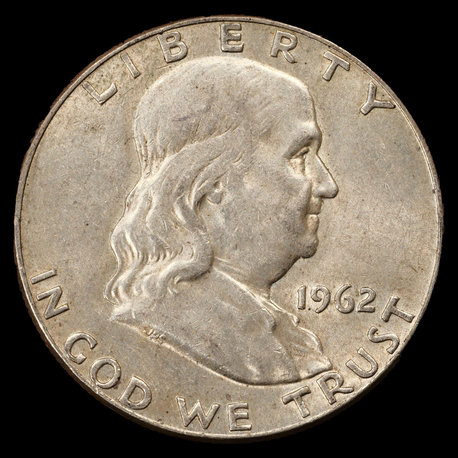 1962-D Franklin Half Dollar - 50c - Extra Fine Plus (1 of 2)