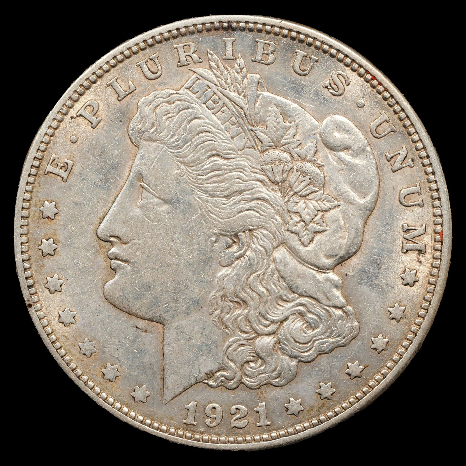 1921 Morgan Silver Dollar - $1 - Extra Fine (1 of 2)