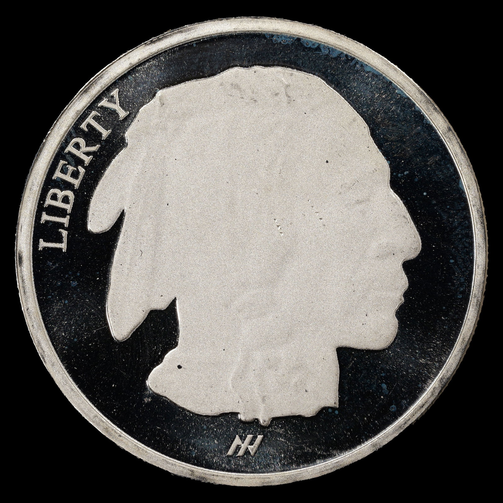 *1 oz ASW* Buffalo Round - 1 oz Troy .9999 Fine Silver Round: Silver Bullion Low Estimate: 50.00 High Estimate: 75.00