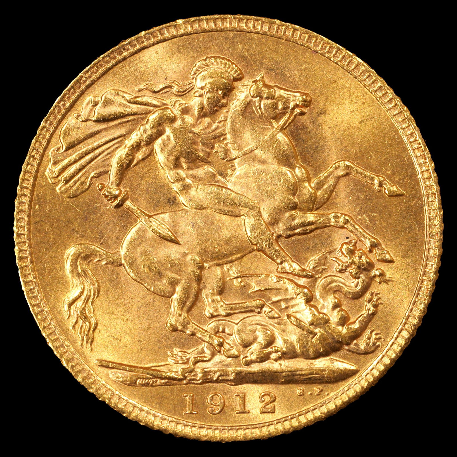 *GOLD**0.2354 oz AGW* 1912 British Sovereign Gold Coin (1 of 2)