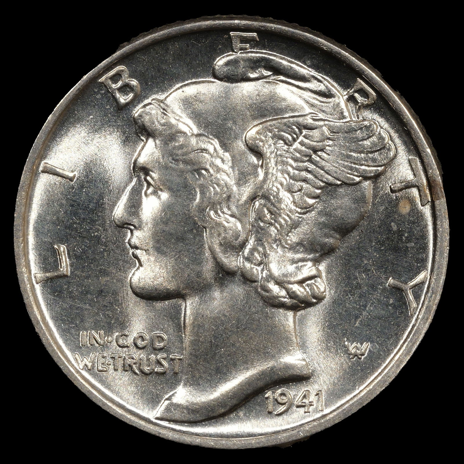 1941 Mercury Dime - 10c - GEM+ Uncirculated (1 of 2)