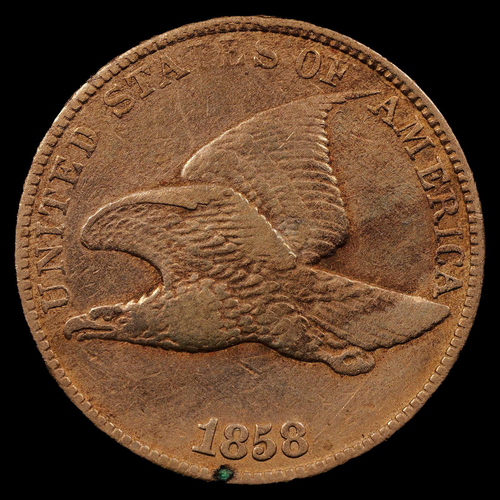 1858 Flying Eagle - Small Cent - 1c - Very Fine (1 of 2)