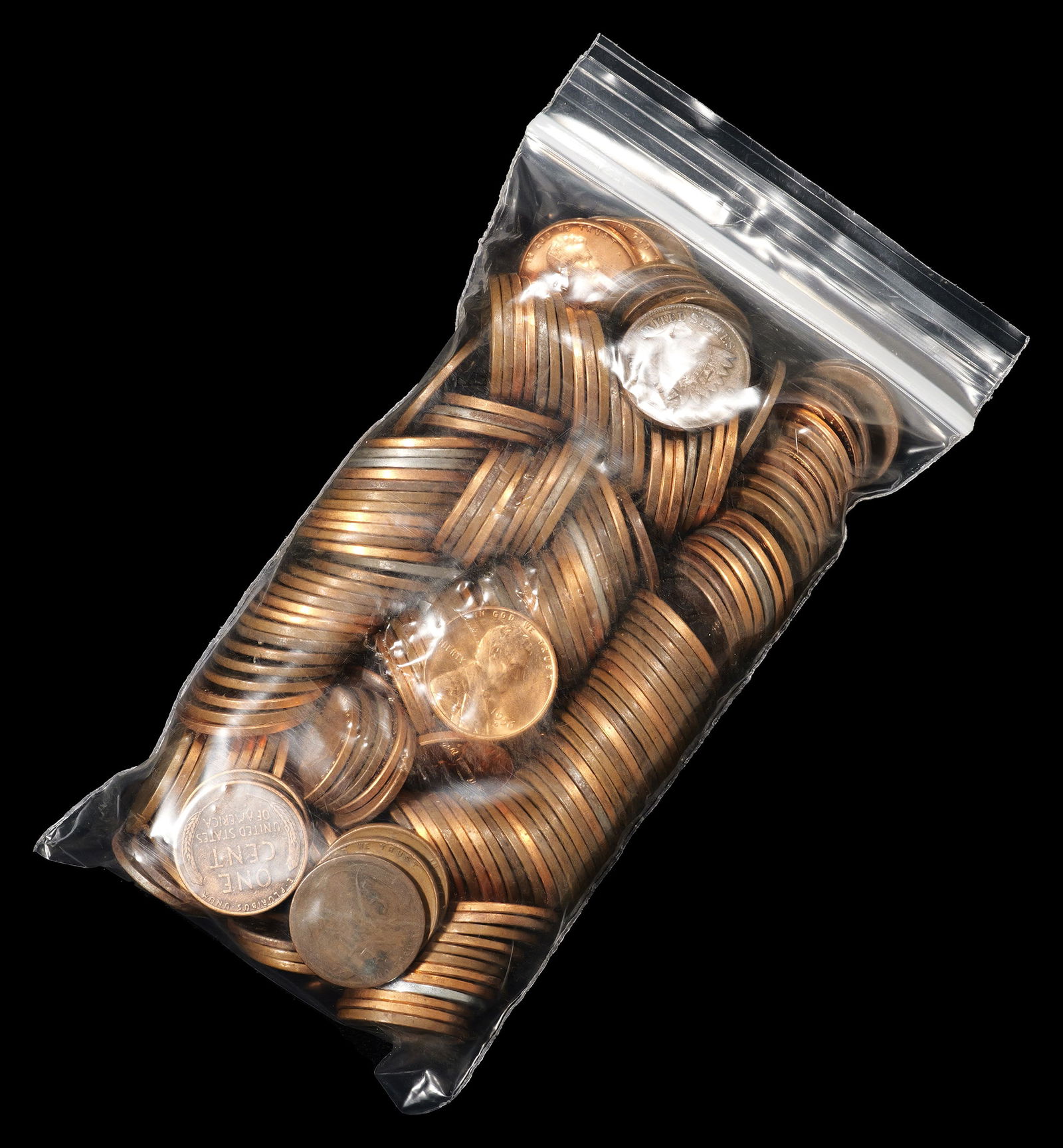 (200) Lincoln Wheat Cents - 1c - Many High Grade and GEM Red (1 of 1)