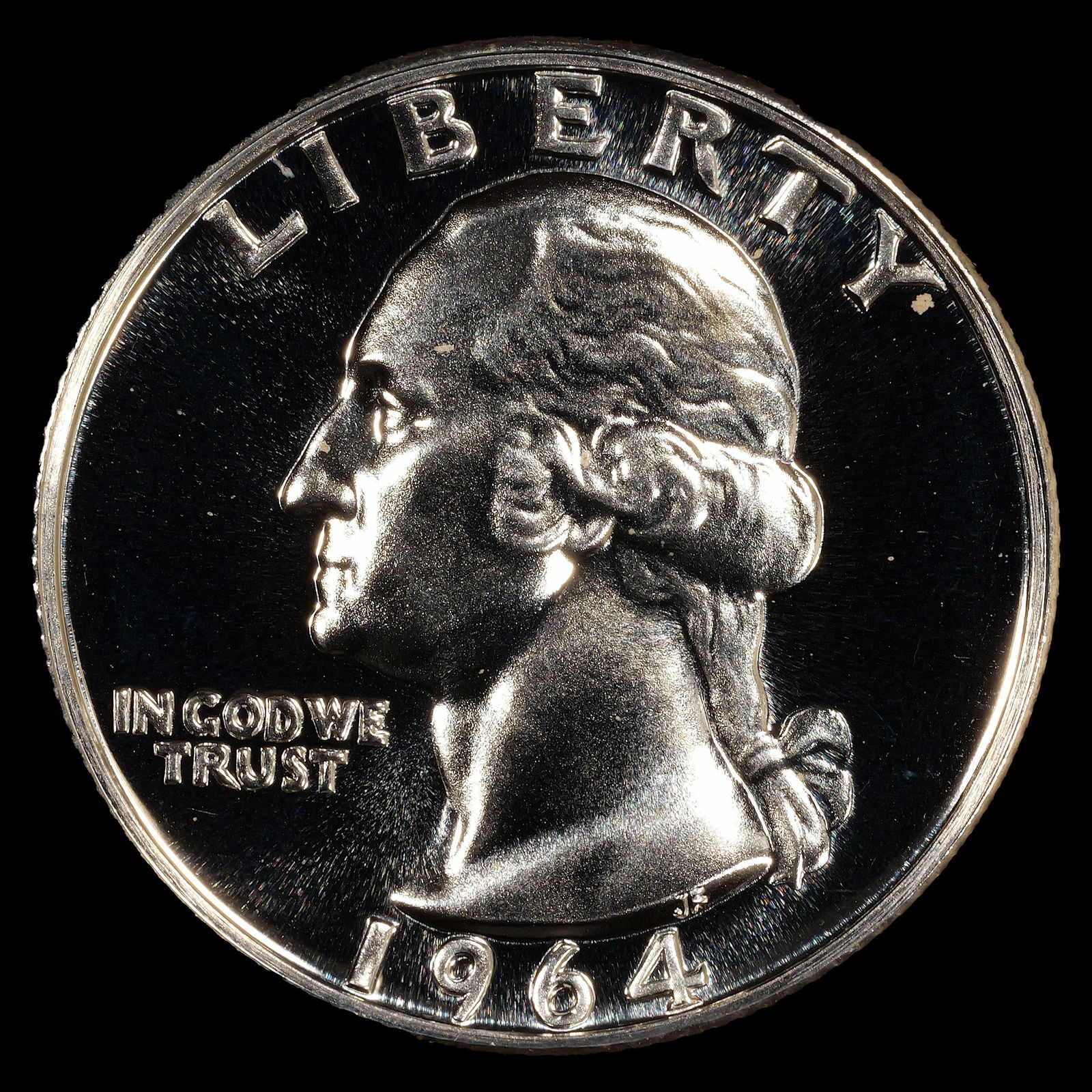 1964 Proof Washington Quarter - 25c - Superb GEM+ (1 of 2)