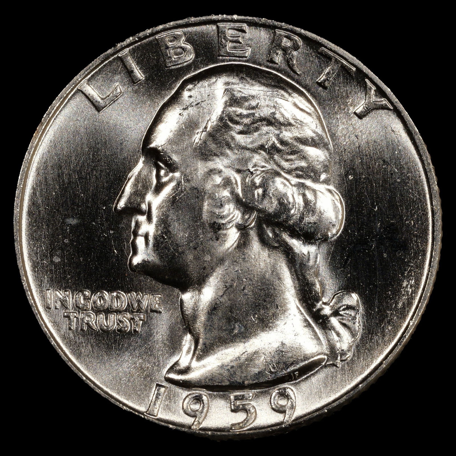 1959 Washington Quarter - 25c - Choice+ Brilliant Uncirculated (1 of 2)