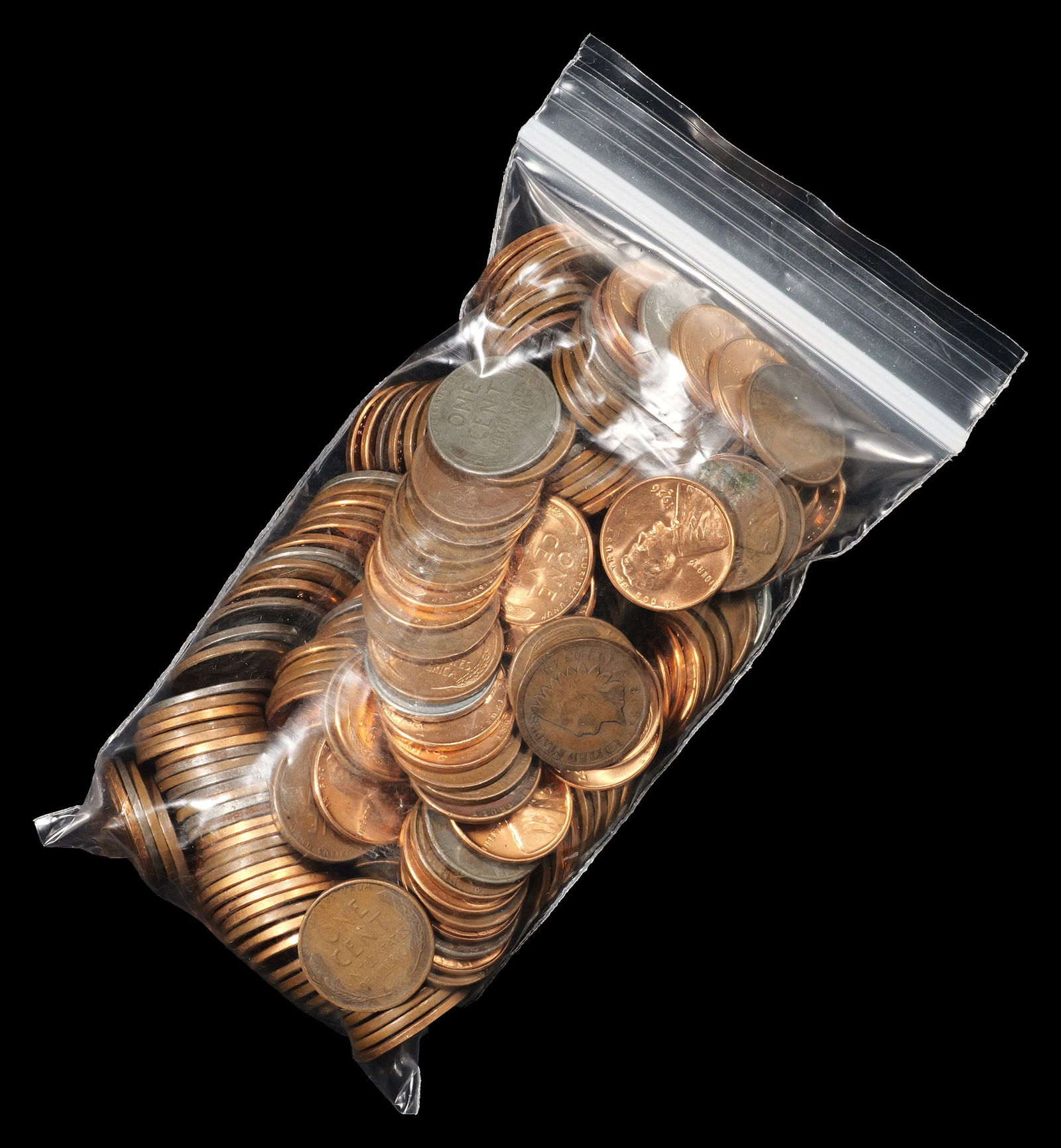 (200) Lincoln Wheat Cents - 1c - Many High Grade and GEM Red (1 of 1)