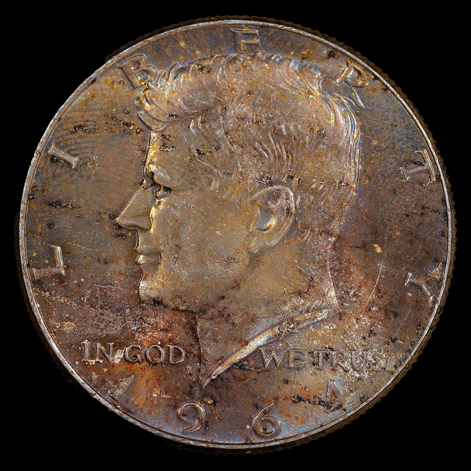 1964 Kennedy Half Dollar - 50c - GEM BU TONER (1 of 2)