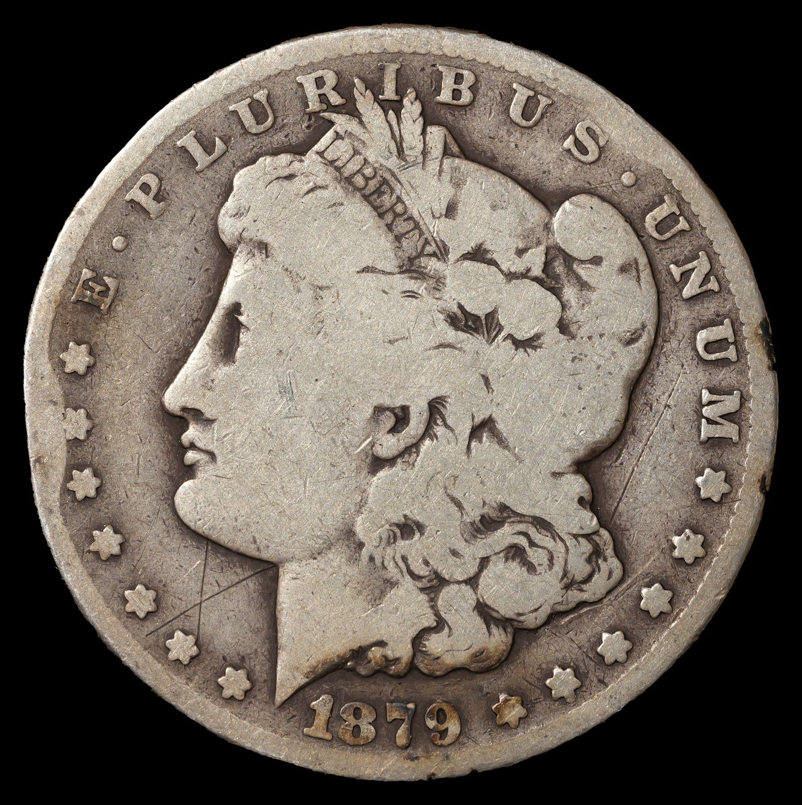 *HIGHLIGHT* 1879-CC Morgan Silver Dollar - $1 - VG8 (1 of 2)