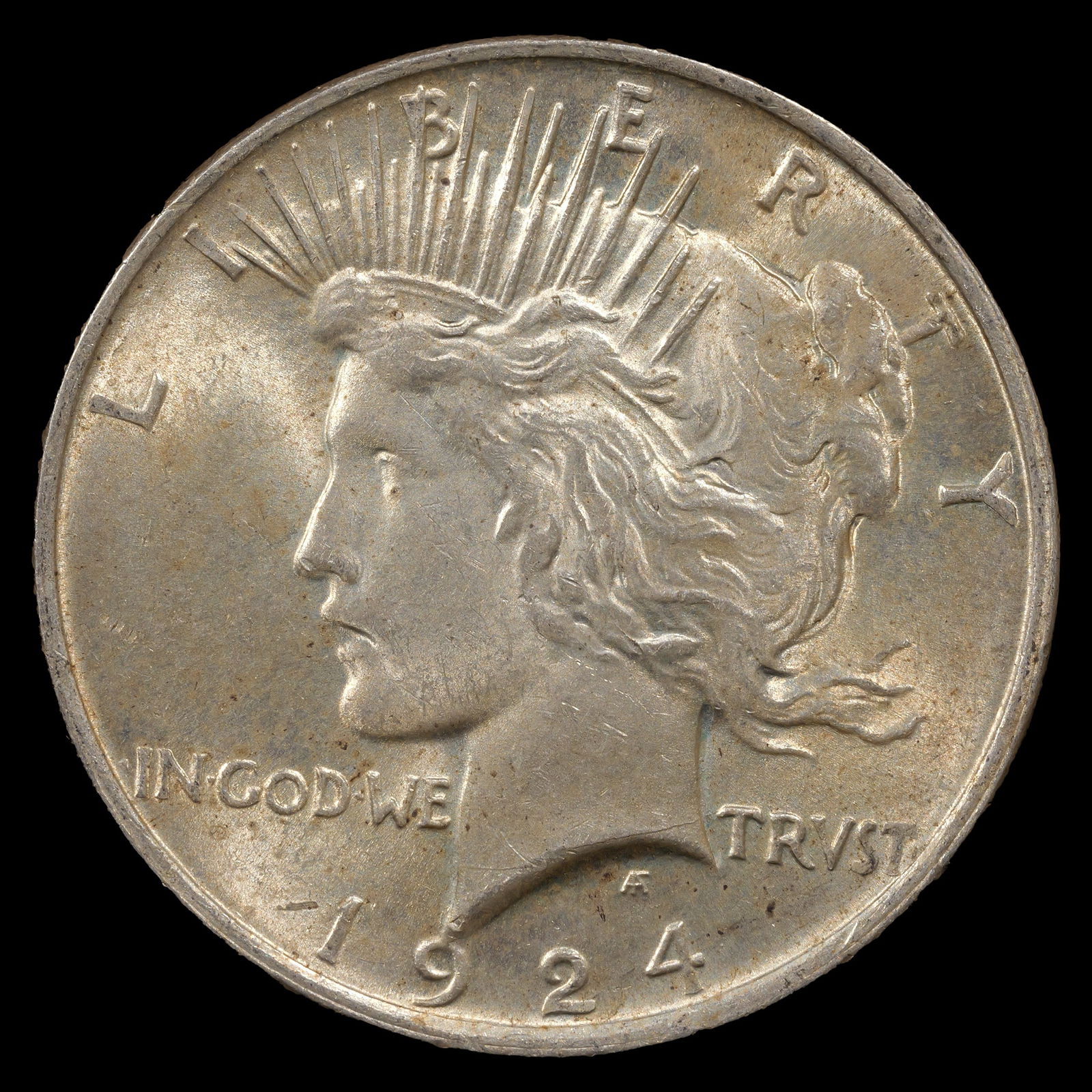 1924 Peace Silver Dollar - $1 - Choice Brilliant Uncirculated (1 of 2)