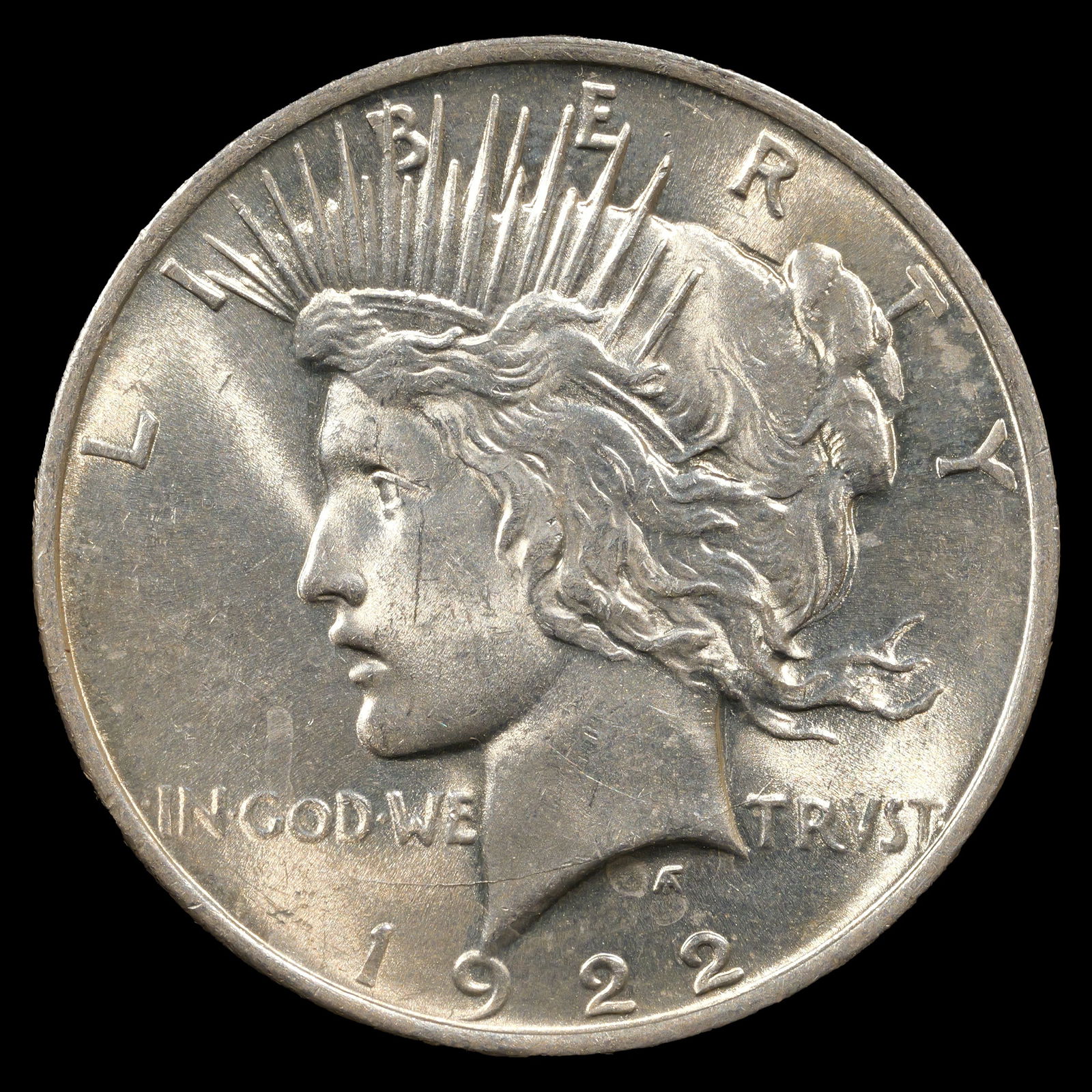 1922 Peace Silver Dollar - $1 - Choice Brilliant Uncirculated (1 of 2)