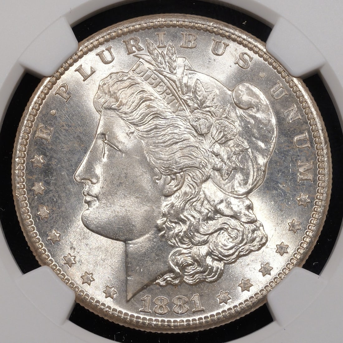 1881-S Morgan Silver Dollar - $1 - NGC GRADED Unc Details (1 of 4)