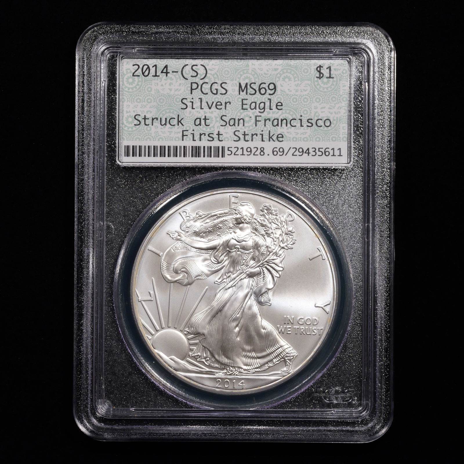 2014-S American Silver Eagle - First Strike - S$1 - PCGS GRADED MS69 (1 of 2)